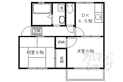 CAPRICORN 2DKの間取図画像