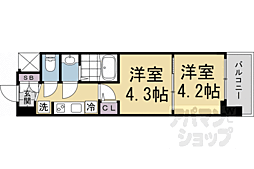 エステムコート京都千雅邸 7階/709