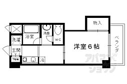 STエンブレムクゲ 1Kの間取図画像