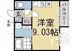 メステート京都九条庵 2階/201