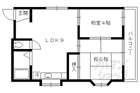 エクセレント小川 401 ｜ 京都府京都市中京区小川通丸太町下る中之町（賃貸マンション2LDK・4階・36.63㎡） その2