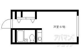 文華堂マンション 406 ｜ 京都府京都市中京区河原町竹屋町上ル大文字町（賃貸マンション1K・4階・17.00㎡） その2