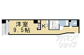 バウハウス富小路三条 501 ｜ 京都府京都市中京区朝倉町（賃貸マンション1K・5階・33.86㎡） その2