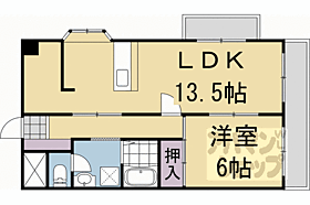 京都府京都市右京区太秦京ノ道町（賃貸マンション1LDK・2階・49.50㎡） その2