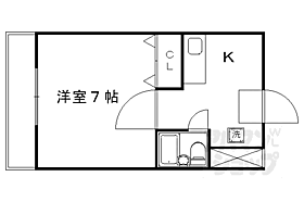 京都府京都市南区吉祥院西浦町（賃貸マンション1K・2階・18.92㎡） その2