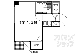 京都府京都市上京区畠山町（賃貸マンション1K・3階・21.00㎡） その2