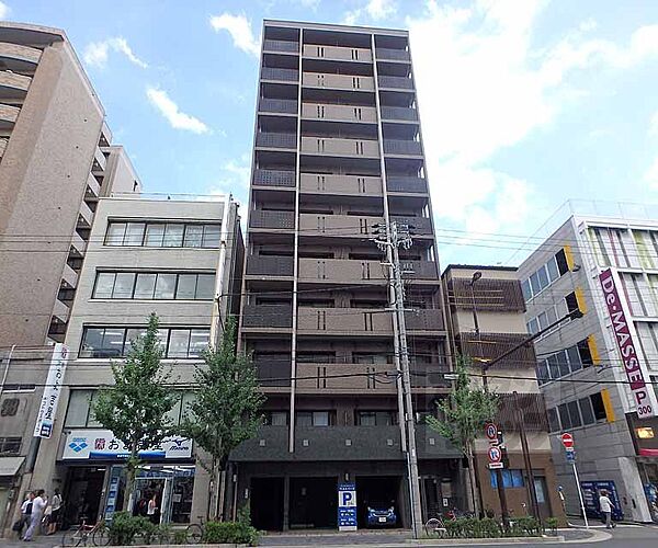 京都府京都市上京区河原町通丸太町下る伊勢屋町(賃貸マンション1K・9階・21.70㎡)の写真 その3