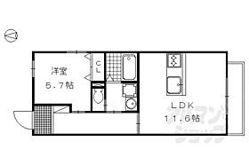 京都府京都市中京区壬生神明町（賃貸マンション1LDK・3階・45.68㎡） その2