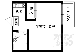 京都府京都市下京区中堂寺庄ノ内町（賃貸マンション1K・1階・21.00㎡） その2