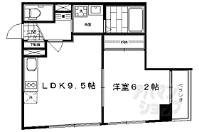 プラネシア神宮道 203A ｜ 京都府京都市東山区三条通白川橋東入5丁目東町（賃貸マンション1LDK・2階・37.03㎡） その2