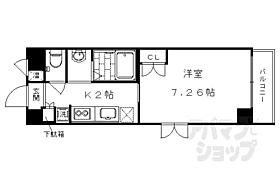 京都府京都市右京区太秦松本町（賃貸マンション1K・4階・23.27㎡） その2