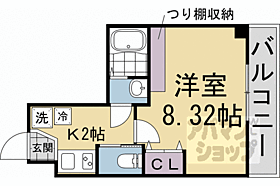 京都府京都市上京区千本通下立売下る小山町（賃貸マンション1K・3階・24.30㎡） その2