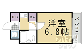 ダイアパレス京都祇園 408 ｜ 京都府京都市東山区毘沙門町（賃貸マンション1K・4階・21.00㎡） その2