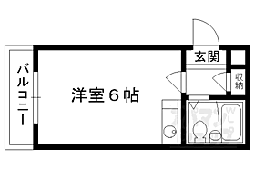 京都府京都市下京区梅小路石橋町（賃貸マンション1R・4階・18.00㎡） その2