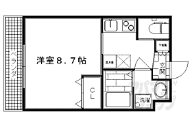 京都府京都市右京区西院春日町（賃貸マンション1K・1階・25.65㎡） その2