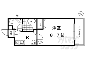 メゾンシレーネ 305 ｜ 京都府京都市東山区妙法院前側町（賃貸マンション1K・3階・26.79㎡） その2