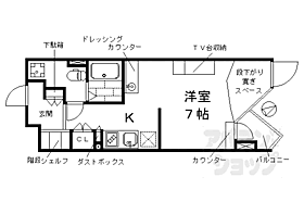 ＤＥＴＯＭ－1東山レディース 305 ｜ 京都府京都市東山区上馬町（賃貸マンション1K・3階・21.81㎡） その2