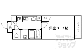 京都府京都市右京区西院西貝川町（賃貸マンション1K・6階・28.20㎡） その2