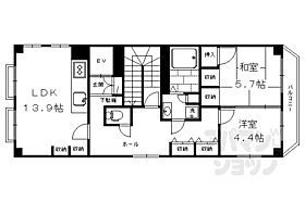 プリシード東福寺レジデンス 401 ｜ 京都府京都市東山区泉涌寺雀ケ森町（賃貸マンション2LDK・4階・67.31㎡） その2