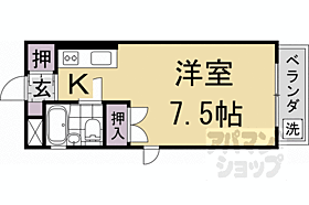 京都府京都市右京区花園宮ノ上町（賃貸アパート1K・1階・23.20㎡） その2