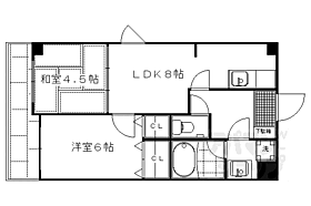 フォルム二条城東 304 ｜ 京都府京都市中京区油小路通御池上ル押油小路町（賃貸マンション2LDK・3階・40.00㎡） その2