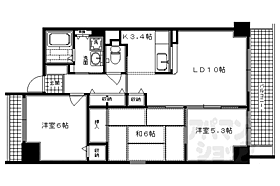 古西町446 403 ｜ 京都府京都市中京区西洞院蛸薬師下ル古西町（賃貸マンション3LDK・4階・67.36㎡） その2