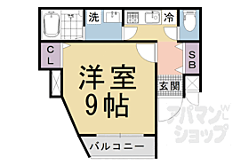 Ｈａｂｉｔａｔｉｏｎ西洞院 206 ｜ 京都府京都市中京区夷川通西洞院西入薬師町（賃貸アパート1K・2階・29.65㎡） その2