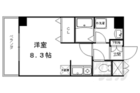 京都府京都市南区上鳥羽南島田町（賃貸マンション1R・4階・24.12㎡） その2