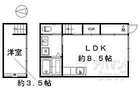 京都府京都市下京区夷馬場町（賃貸テラスハウス1LDK・--・33.19㎡） その2