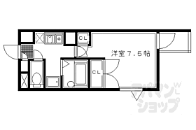 京都府京都市上京区一条通七本松西入西町（賃貸マンション1K・1階・23.52㎡） その2