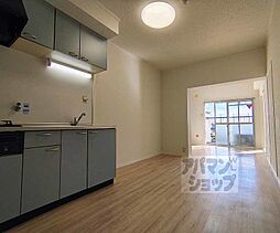 JR山陰本線 太秦駅 徒歩7分の賃貸マンション 3階2LDKのリビング/ダイニング