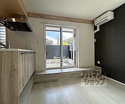 JR山陰本線 嵯峨嵐山駅 徒歩5分の賃貸アパート 1階1LDKのリビング/ダイニング