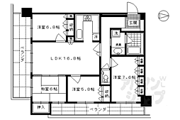 リーガル京都烏丸五条通り 10階/1002