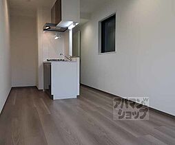 JR東海道・山陽本線 西大路駅 徒歩10分の賃貸マンション 4階1Kのリビング/ダイニング