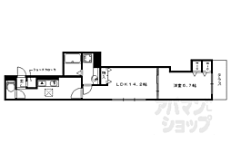 StarT 1LDKの間取図画像