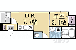 間取図画像 1DK