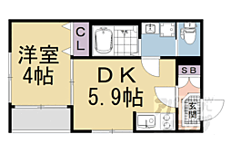間取図画像 1DK