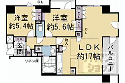 イーグルコート烏丸御池ル・シエル 9階/9F