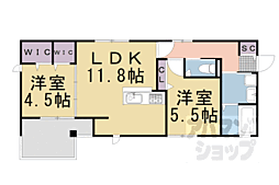 クレスト烏丸松原 3階