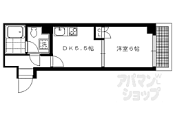 ドルフィン5 1DKの間取図画像
