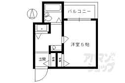ジョイフル御池 1Kの間取図画像