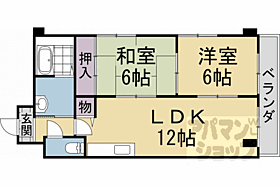 京都府京都市西京区山田四ノ坪町（賃貸マンション2LDK・2階・57.08㎡） その2