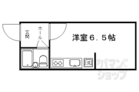 レジデンスさがの 201 ｜ 京都府京都市右京区嵯峨野清水町（賃貸アパート1R・2階・15.28㎡） その2