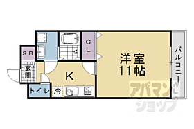 京都府京都市西京区大枝沓掛町（賃貸マンション1K・3階・36.00㎡） その2