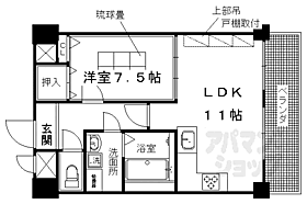 京都府京都市西京区樫原盆山（賃貸マンション1LDK・1階・47.20㎡） その2