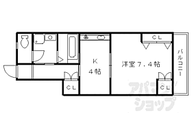 京都府京都市西京区樫原平田町（賃貸マンション1DK・2階・36.10㎡） その2