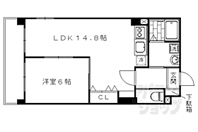 5Ｓ京都五条 601 ｜ 京都府京都市右京区西京極東大丸町（賃貸マンション1LDK・6階・45.13㎡） その2