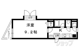 京都府京都市西京区樫原盆山（賃貸マンション1K・4階・26.25㎡） その2