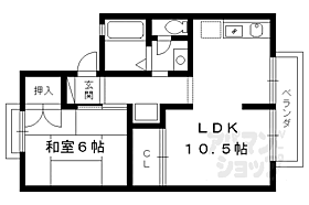 京都府京都市西京区大枝中山町（賃貸アパート1LDK・2階・40.15㎡） その2