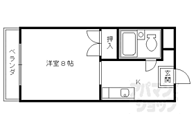 ウィング嵐山 306 ｜ 京都府京都市右京区嵯峨天龍寺瀬戸川町（賃貸マンション1K・3階・22.60㎡） その2